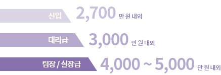 직급별 연봉 이미지