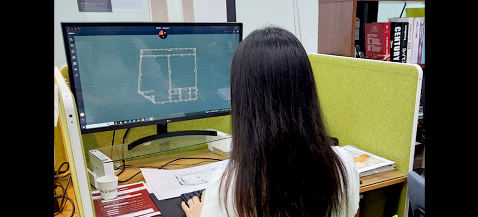 (BIM) 디지털 실내건축설계 (캐드,레빗,스케치업,3D맥스) 실무양성22-1