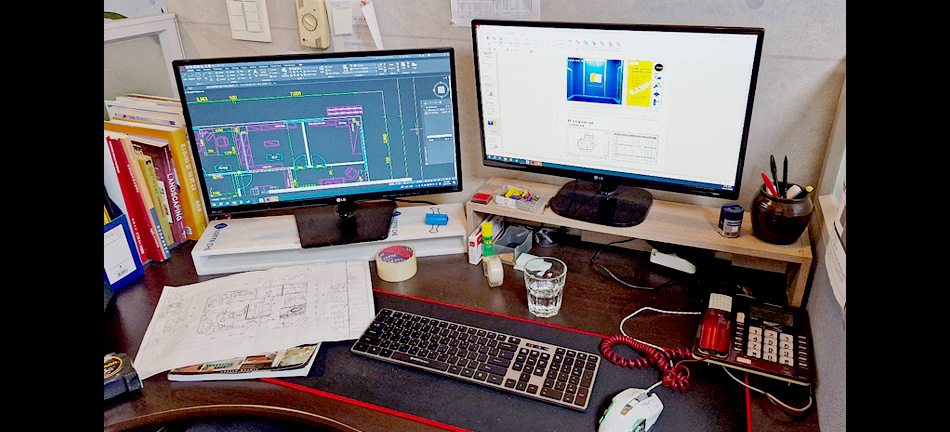 『과정평가형』 실내건축기사(캐드, 스케치업, 맥스) 취득과정 A