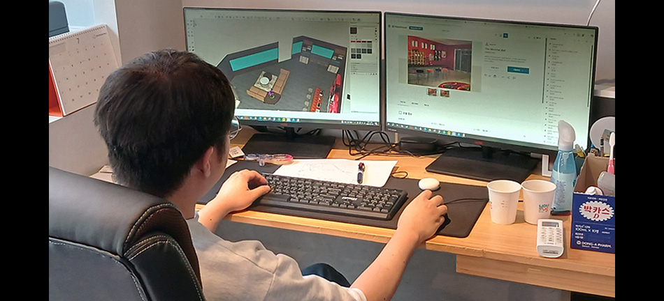 [과정평가형]실내건축산업기사(인테리어디자인, 캐드, 맥스, 스케치업)B