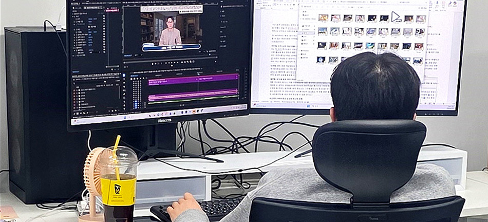 [산대특]_(생성형AI활용 기획·촬영·편집)홍보영상,모션그래픽 콘텐츠제작_시네마4D,프리미어,에펙